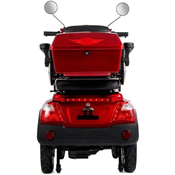 NWALIDZKI-SKUTER-ELEKTRYCZNY-POJAZD-DLA-SENIORA-WOZEK-TROJKOLOWY-MOCNY-Kolor-czerwony