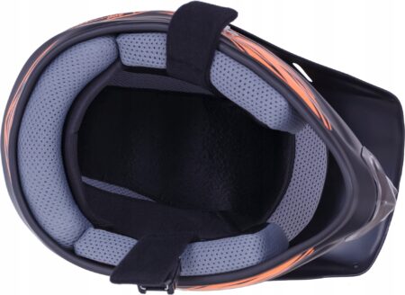 Kask Motocyklowy Hulajnoga Czerwony