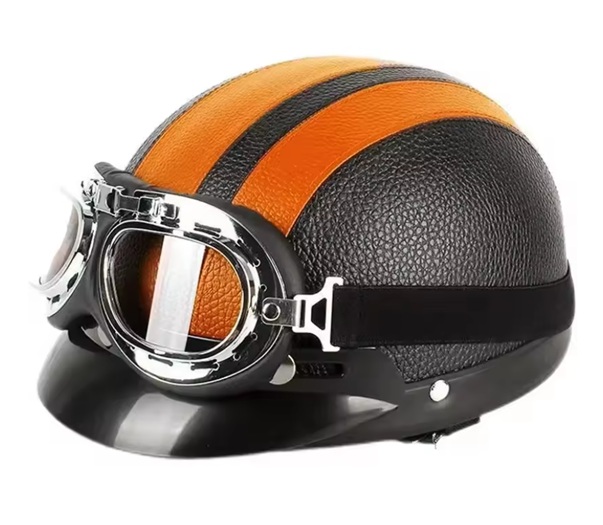 Kask Motocyklowy Vintage