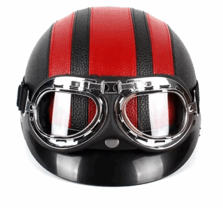 Kask Motocyklowy Vintage