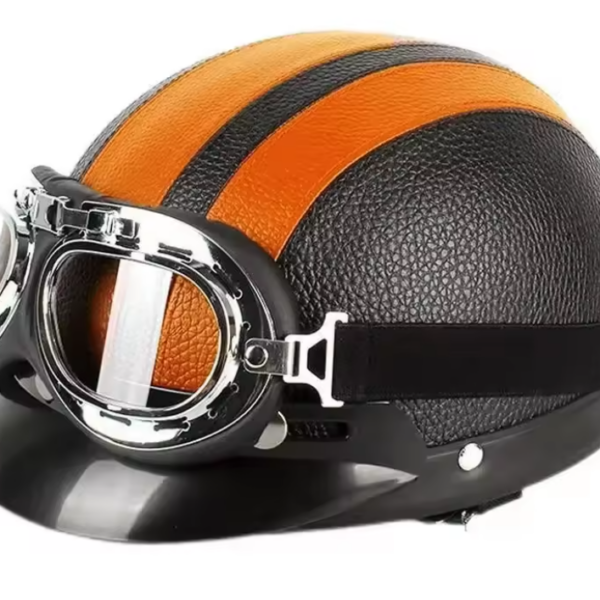 Kask Motocyklowy Vintage