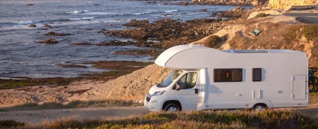 Hulajnoga elektryczna VELEX w kamperze